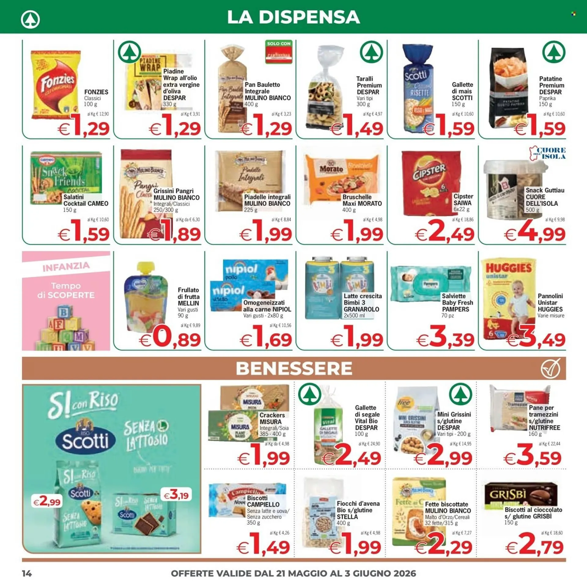 Volantino Despar da 21 maggio a 3 giugno di 2026 - Pagina del volantino 14
