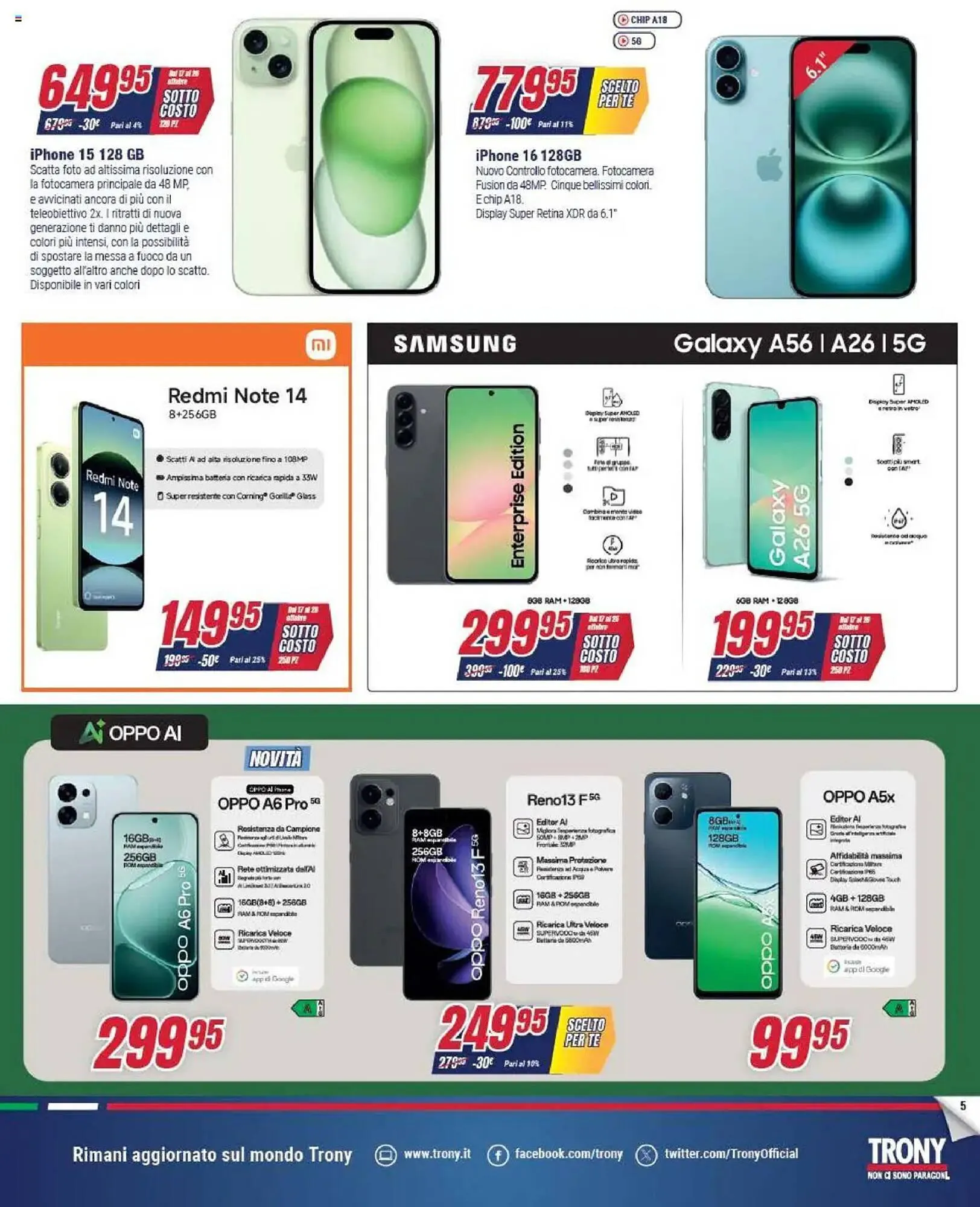 Volantino Trony da 17 ottobre a 29 ottobre di 2025 - Pagina del volantino 5