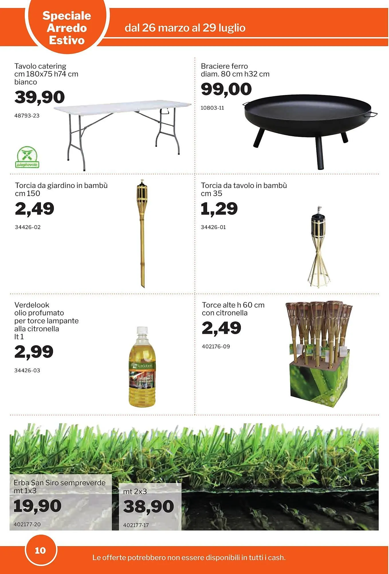 Volantino GrosMarket da 26 marzo a 29 luglio di 2025 - Pagina del volantino 10