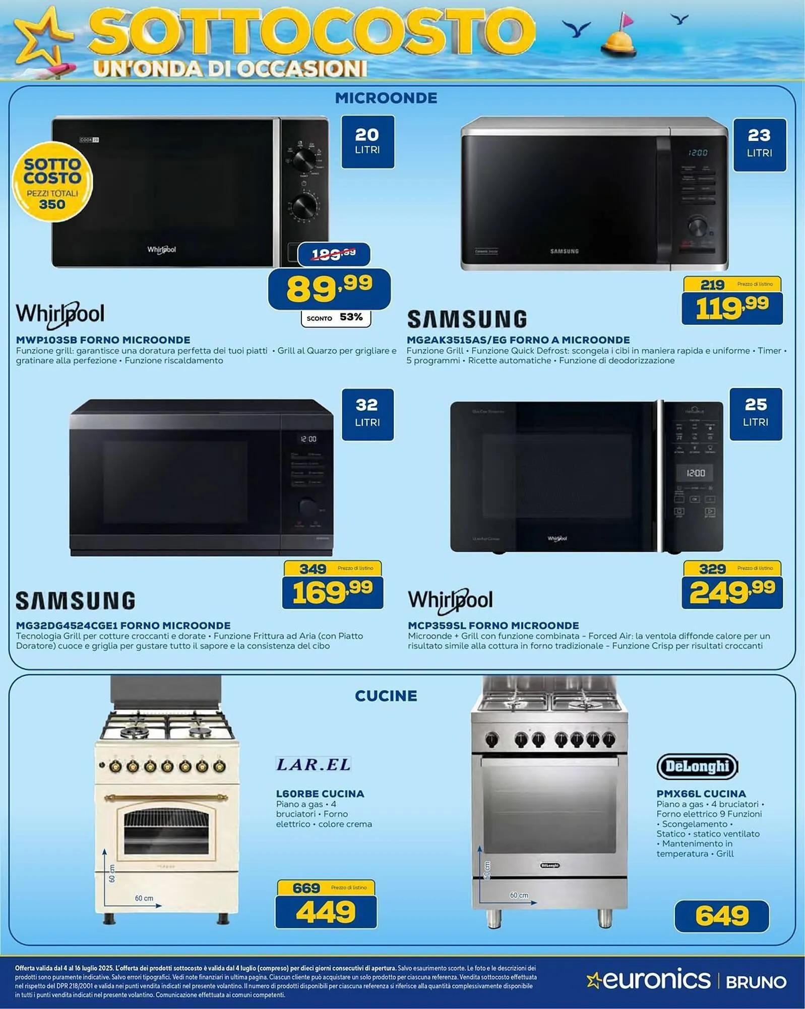 Volantino Euronics da 4 luglio a 16 luglio di 2025 - Pagina del volantino 20