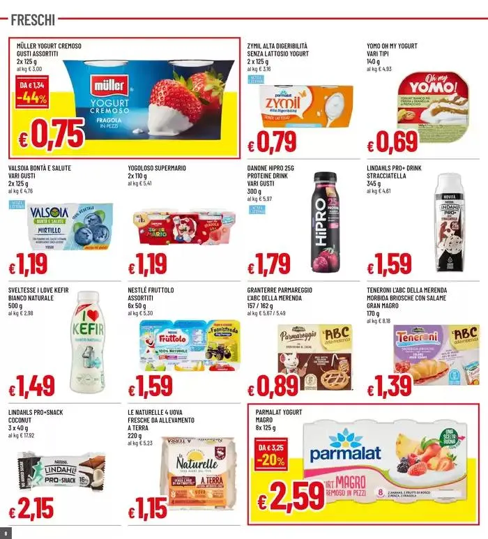 SCONTI FINO AL 50% da 23 gennaio a 5 febbraio di 2025 - Pagina del volantino 8