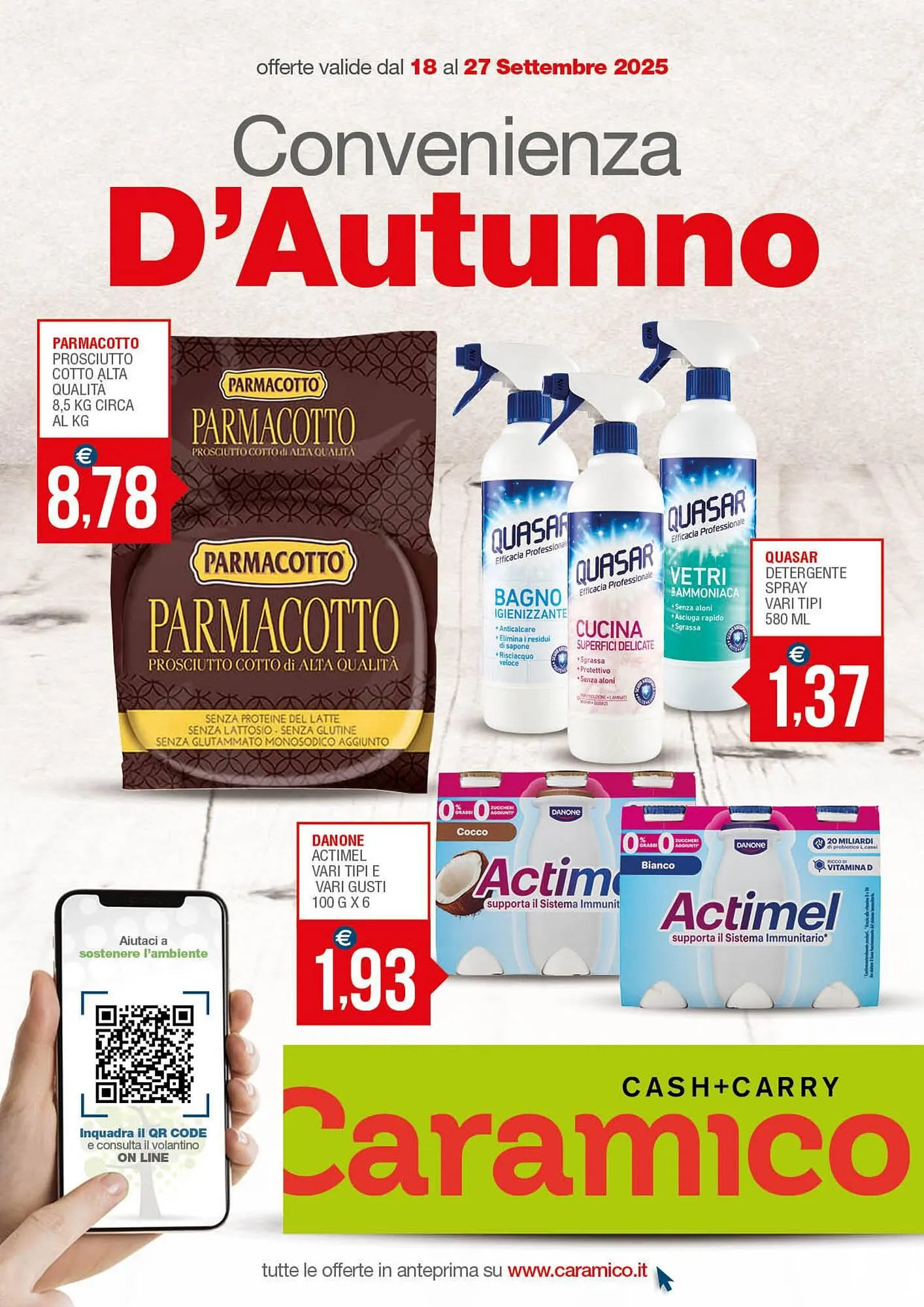 Volantino Caramico da 18 settembre a 27 settembre di 2025 - Pagina del volantino 1