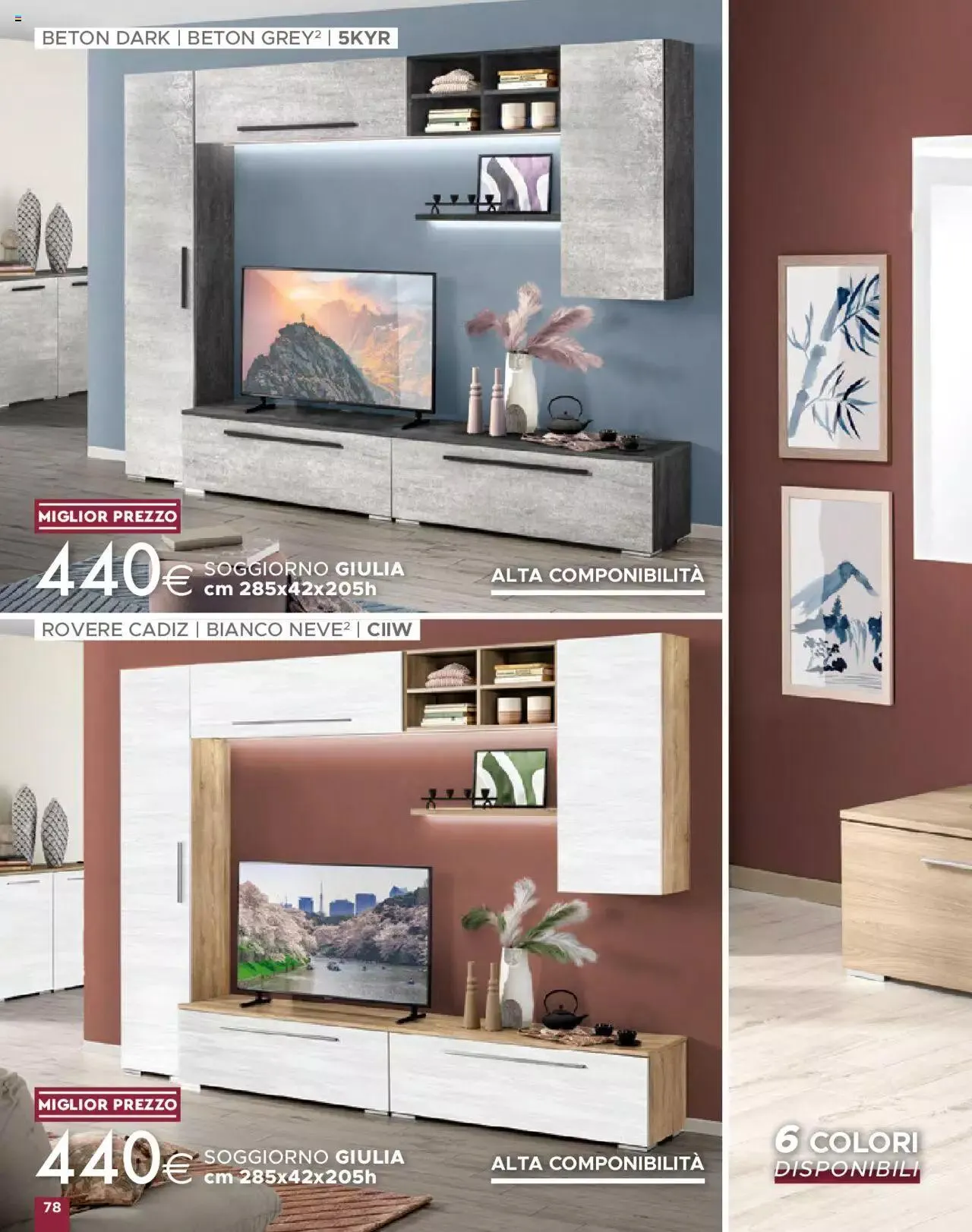 Volantino Mondo Convenienza da 1 ottobre a 31 dicembre di 2023 - Pagina del volantino 80