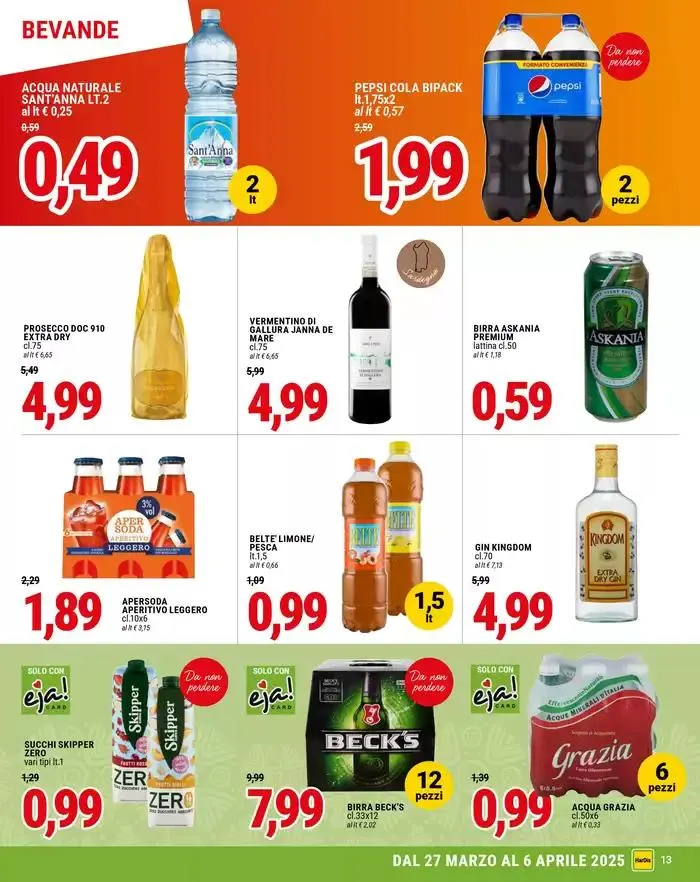 Maxi convenienza da 27 marzo a 6 aprile di 2025 - Pagina del volantino 13