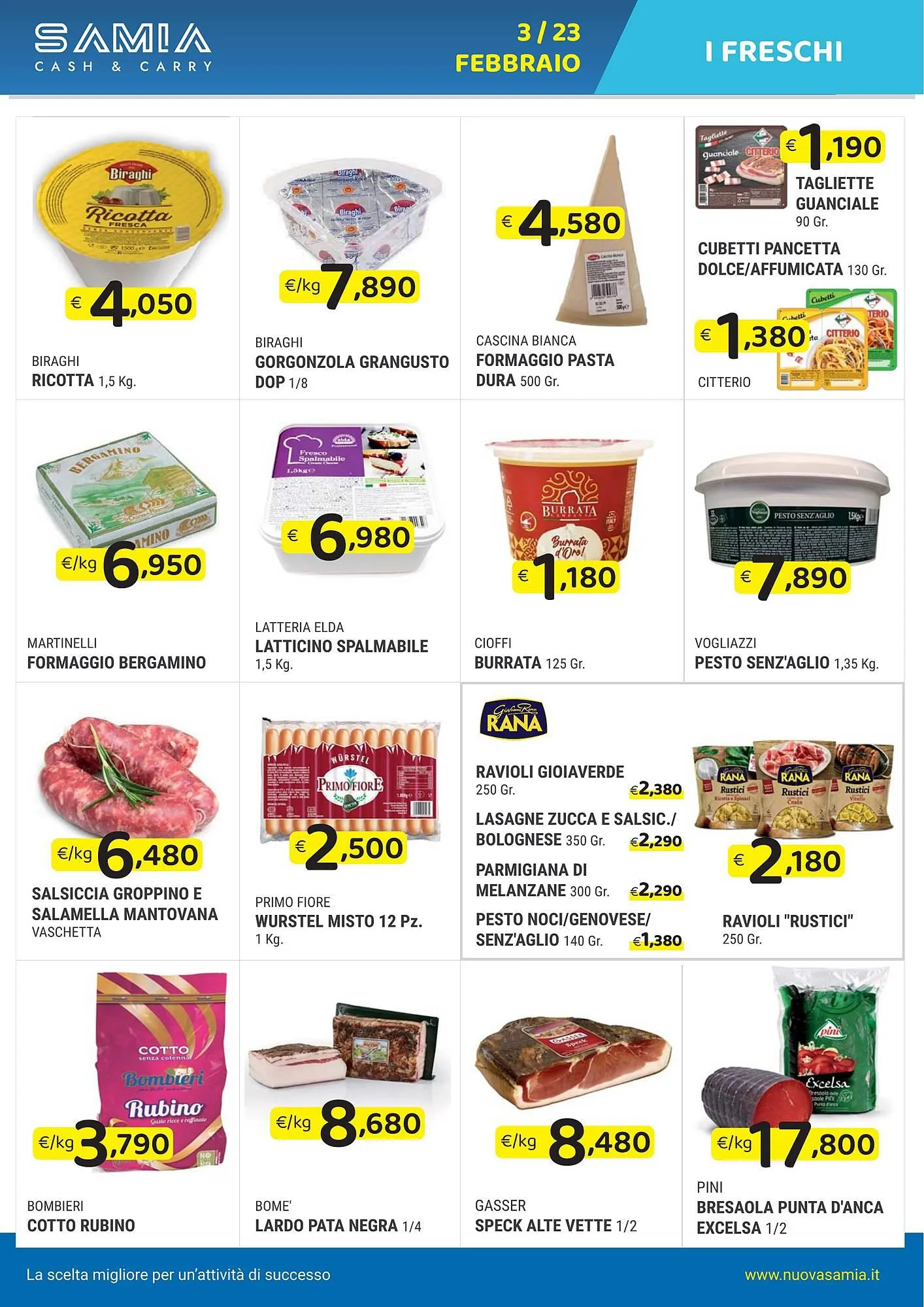 Volantino Samia Cash and Carry da 3 febbraio a 23 febbraio di 2024 - Pagina del volantino 7