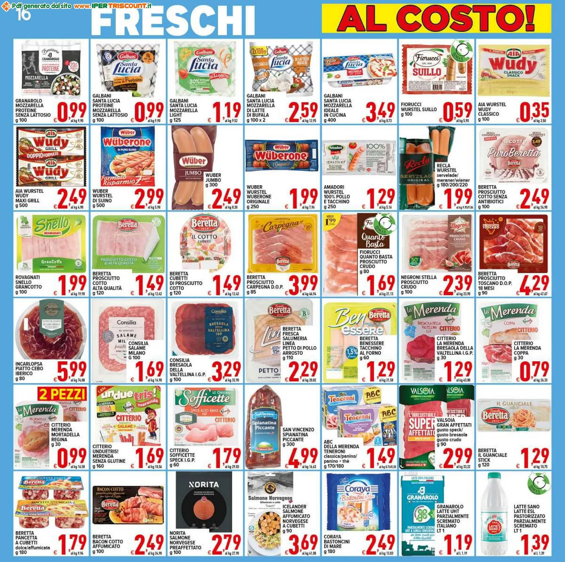 Volantino Iper Triscount da 15 novembre a 23 novembre di 2023 - Pagina del volantino 16