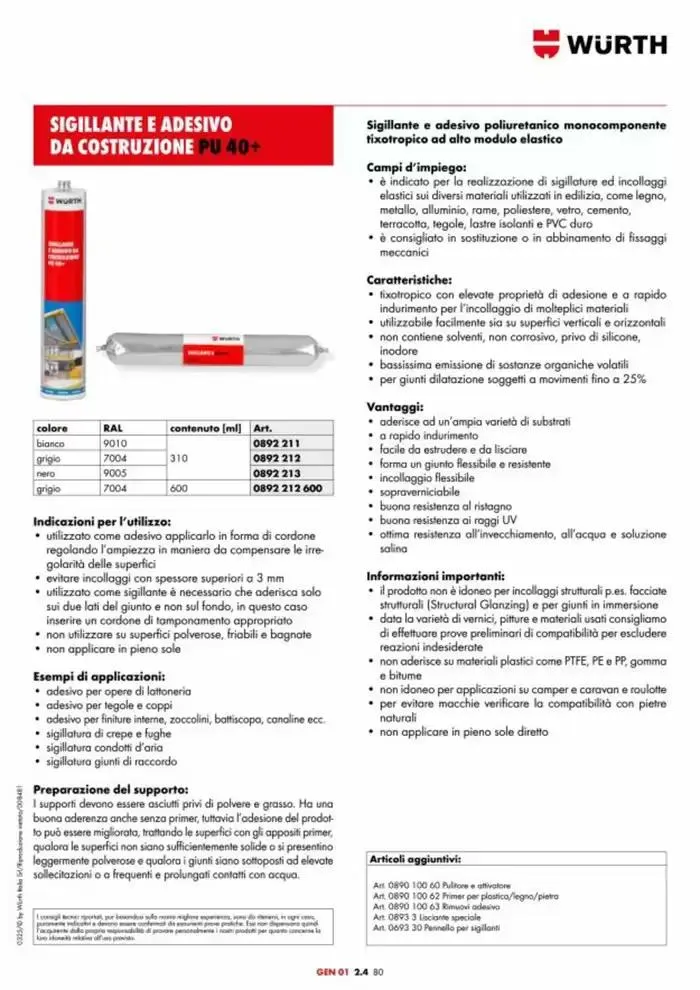 Catalogo generale da 29 aprile a 31 dicembre di 2025 - Pagina del volantino 131