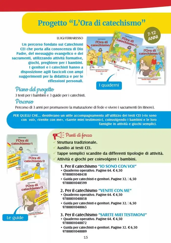  Catechismi & susssidi da 13 gennaio a 31 dicembre di 2025 - Pagina del volantino 15