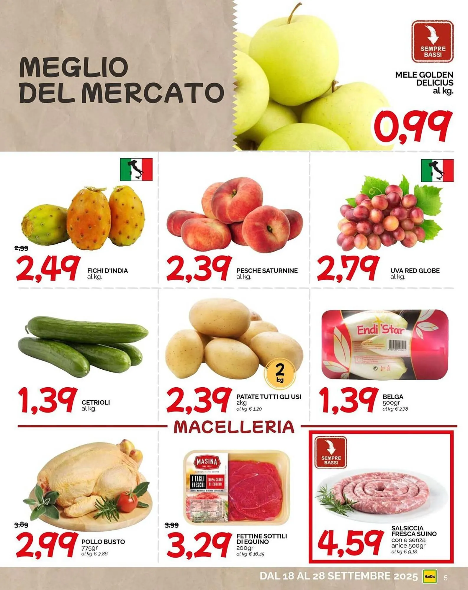 Volantino Hardis da 18 settembre a 28 settembre di 2025 - Pagina del volantino 5