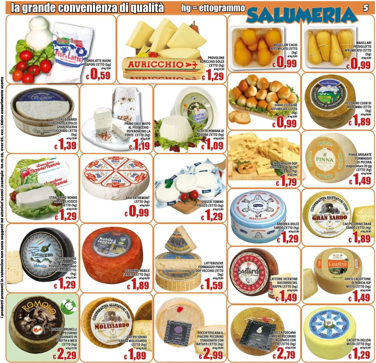 Top Supermercati Volantino attuale da 31 luglio a 14 agosto di 2025 - Pagina del volantino 5
