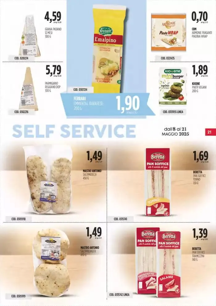 Offerte Carico Cash & Carry da 8 maggio a 21 maggio di 2025 - Pagina del volantino 21