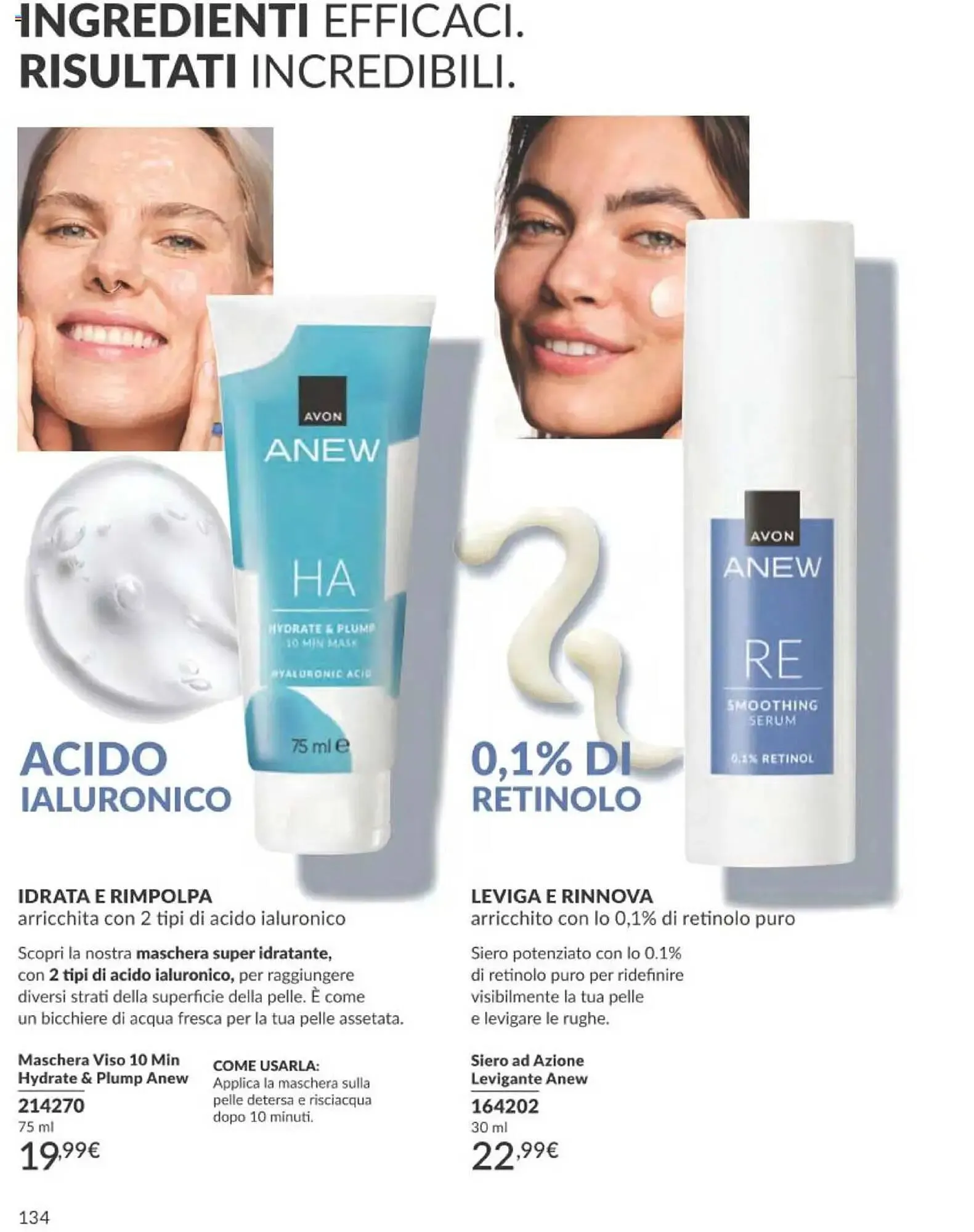 Catalogo Avon da 1 ottobre a 31 ottobre di 2025 - Pagina del volantino 134