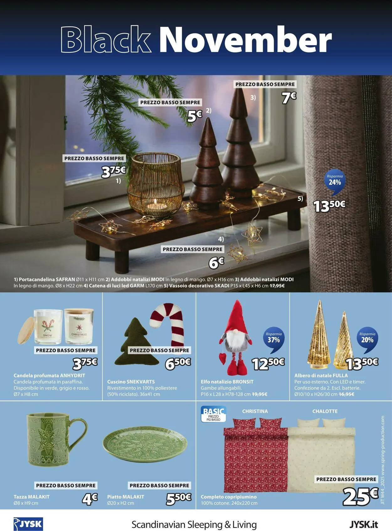 Jysk Volantino attuale da 1 novembre a 15 novembre di 2025 - Pagina del volantino 13