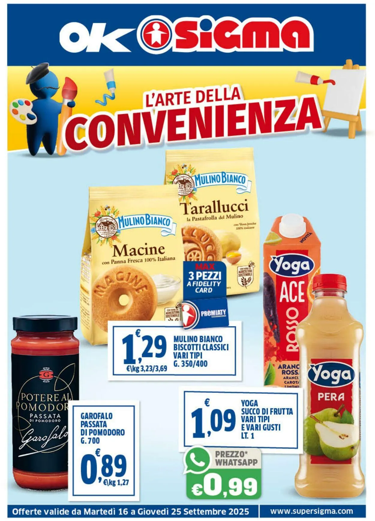 Sigma - Napoli Volantino attuale da 16 settembre a 25 settembre di 2025 - Pagina del volantino 1