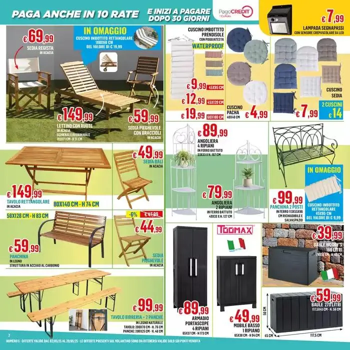 Paga anche in 10 rate da 2 maggio a 29 maggio di 2025 - Pagina del volantino 7