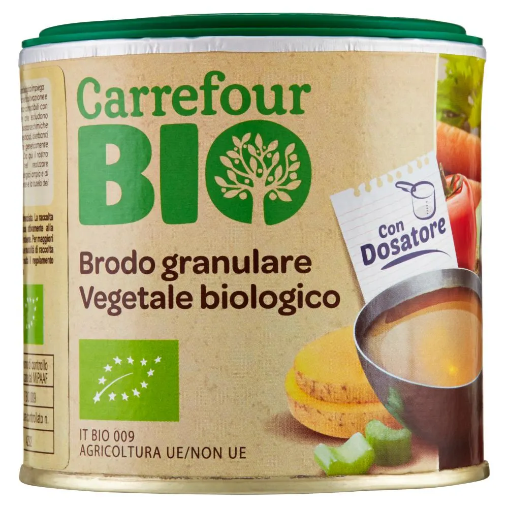Carrefour Bio Brodo granulare Vegetale biologico 120 g