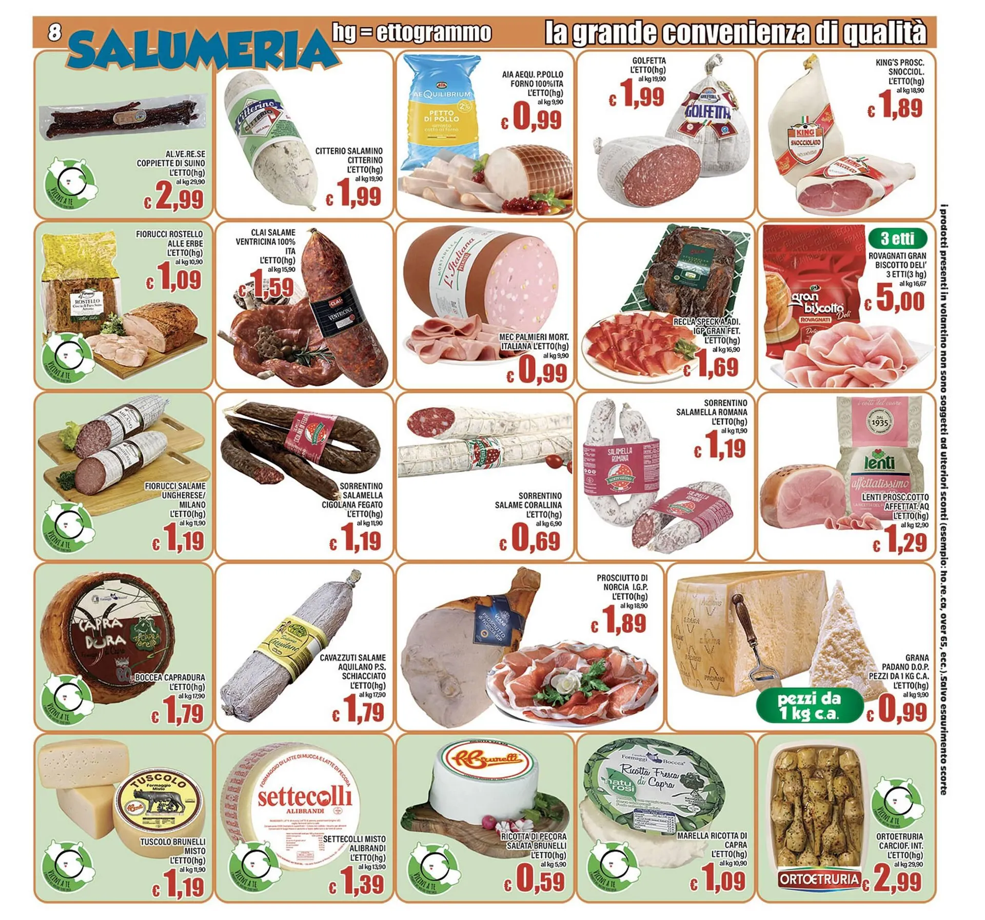 Volantino Top Supermercati da 17 marzo a 26 marzo di 2026 - Pagina del volantino 8