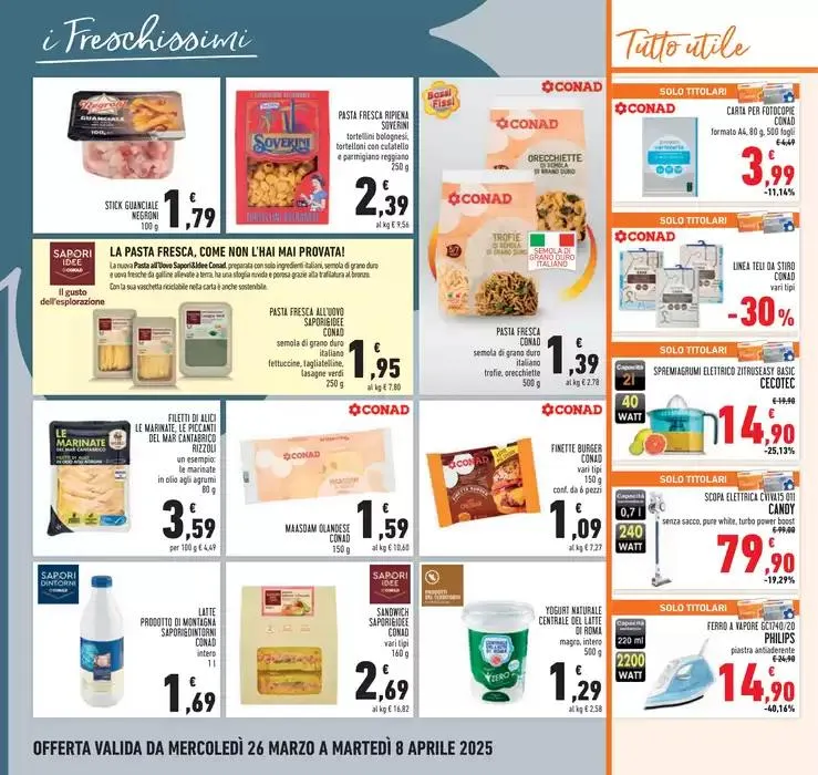 Sconti fino al 50% da 26 marzo a 8 aprile di 2025 - Pagina del volantino 16