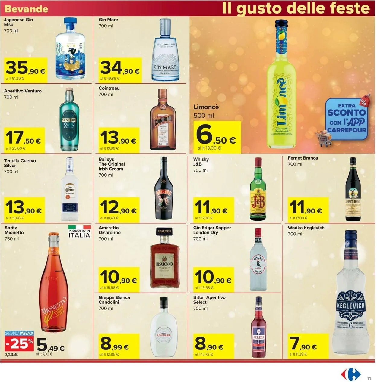Carrefour Volantino attuale da 16 dicembre a 1 gennaio di 2026 - Pagina del volantino 11