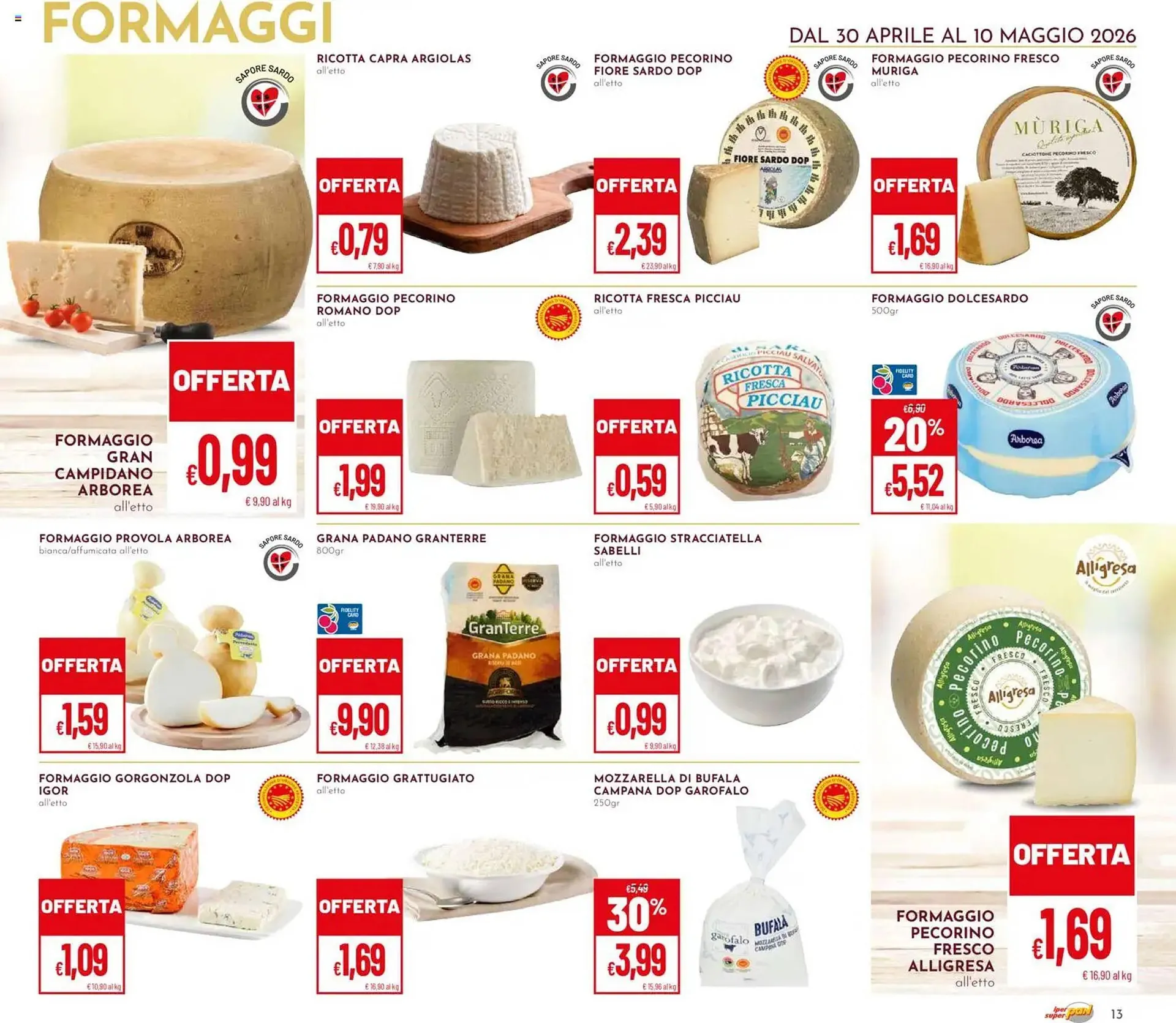 Volantino Pan da 30 aprile a 9 maggio di 2026 - Pagina del volantino 13