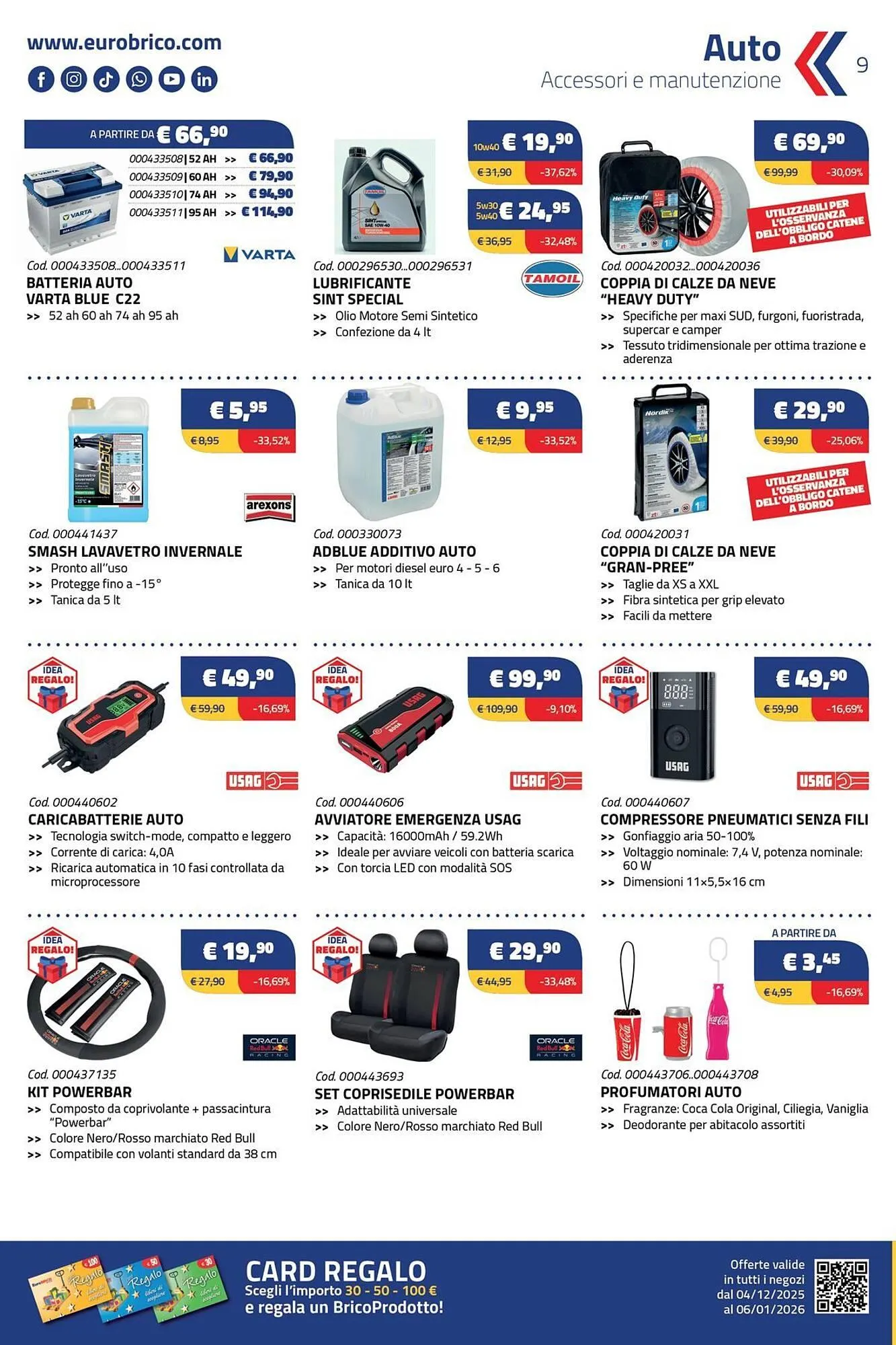 Volantino Eurobrico da 4 dicembre a 6 gennaio di 2026 - Pagina del volantino 9