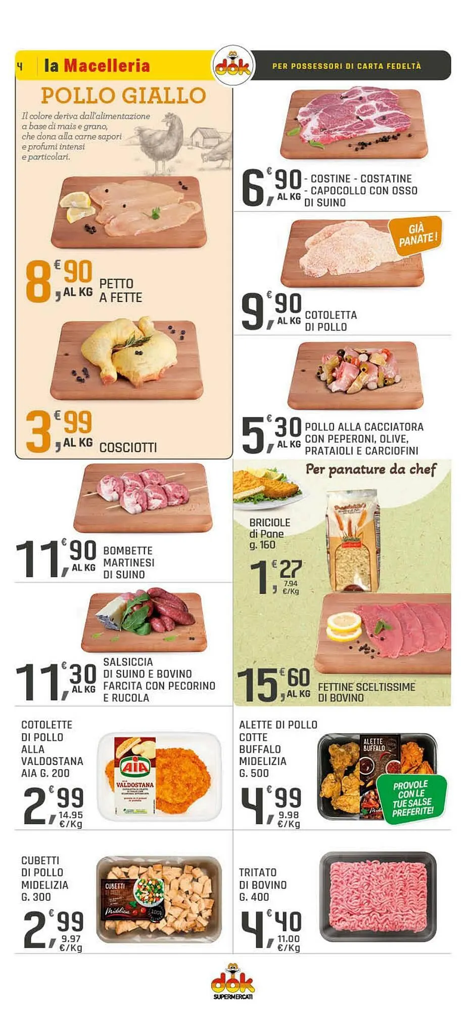 Volantino Supermercati Dok da 24 marzo a 5 aprile di 2025 - Pagina del volantino 4