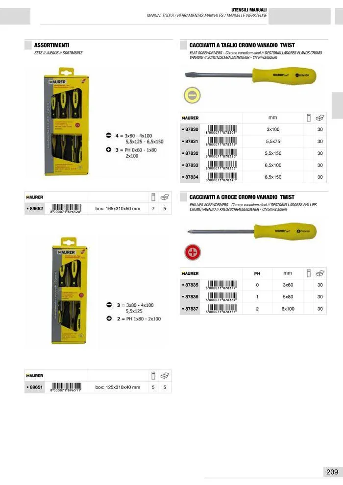 Catalogo Generale da 10 gennaio a 13 maggio di 2025 - Pagina del volantino 210