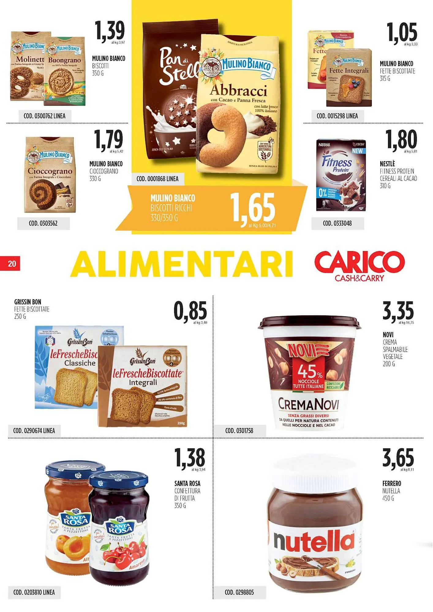Volantino Carico Cash & Carry da 30 aprile a 13 maggio di 2026 - Pagina del volantino 20