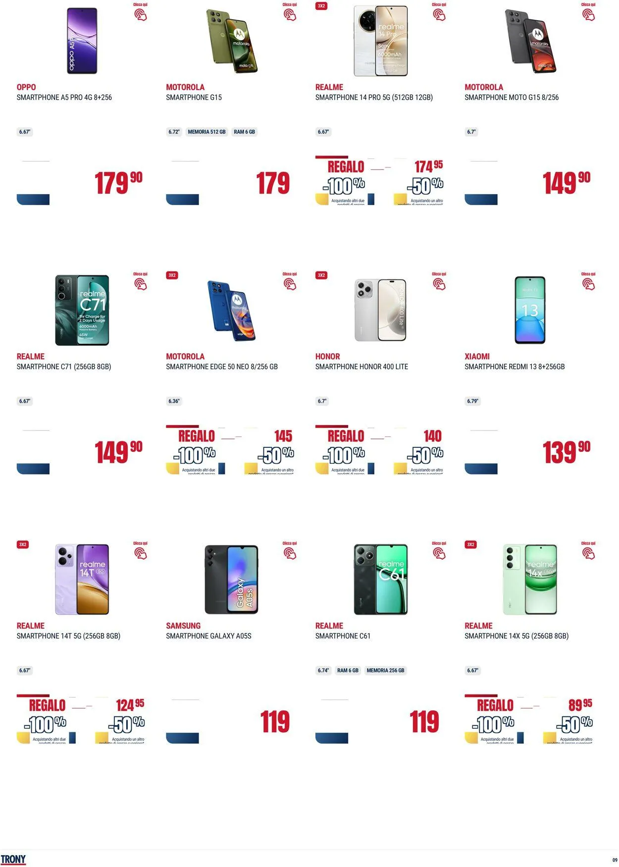 Trony - Napoli Volantino attuale da 3 luglio a 30 luglio di 2025 - Pagina del volantino 9