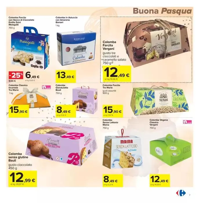 Sconti di pasqua da 8 aprile a 21 aprile di 2025 - Pagina del volantino 7
