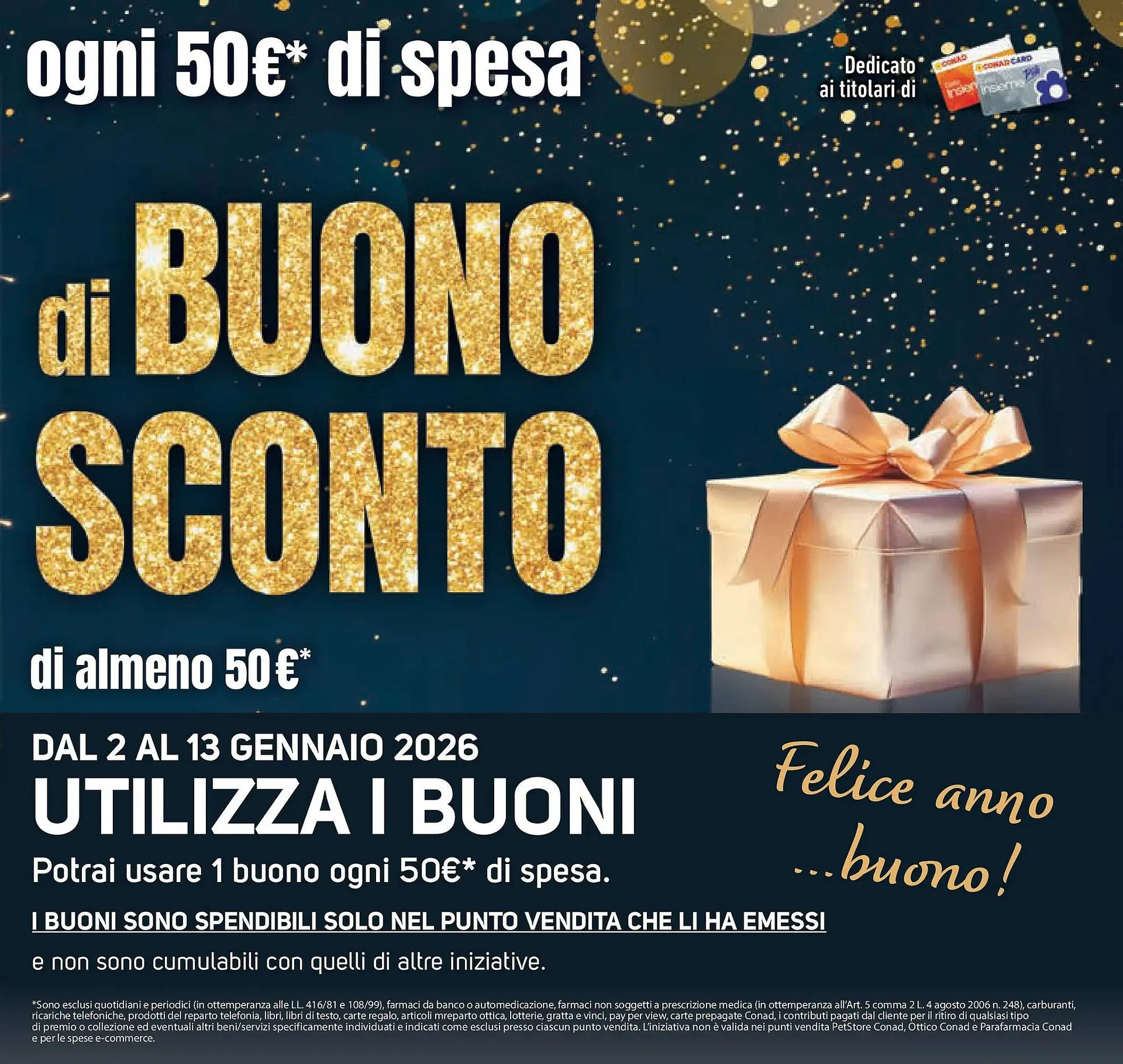 Volantino Conad da 27 dicembre a 6 gennaio di 2026 - Pagina del volantino 3