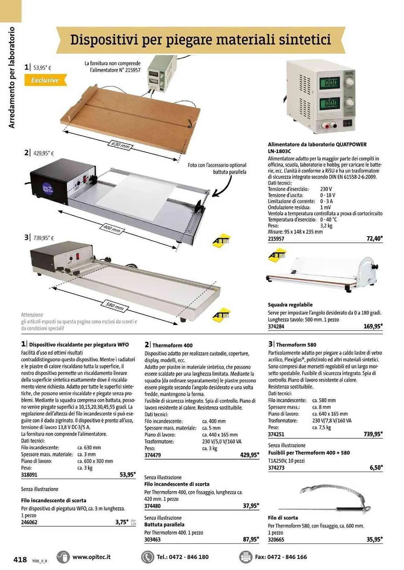 Volantino Opitec da 6 gennaio a 31 agosto di 2024 - Pagina del volantino 418