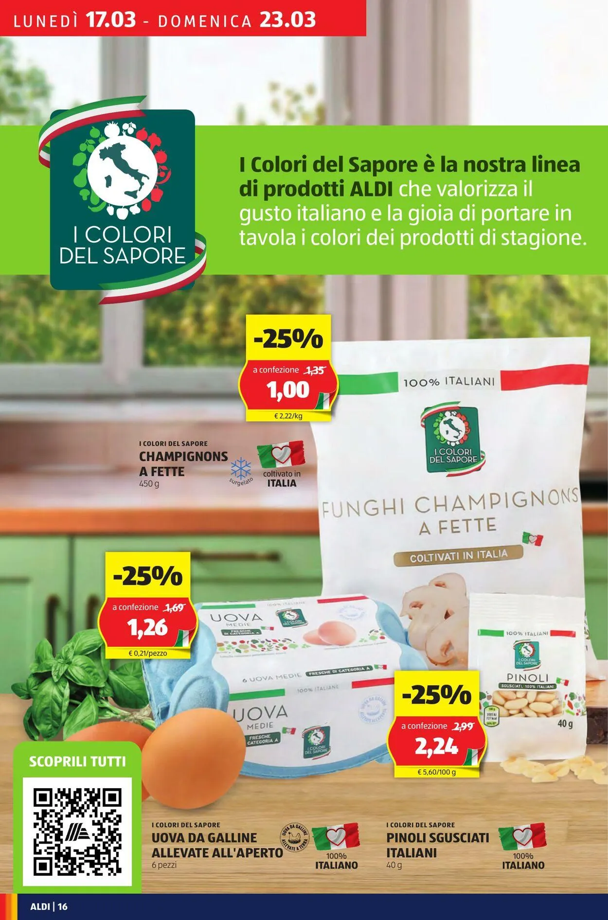 Aldi Volantino attuale da 17 marzo a 23 marzo di 2025 - Pagina del volantino 16
