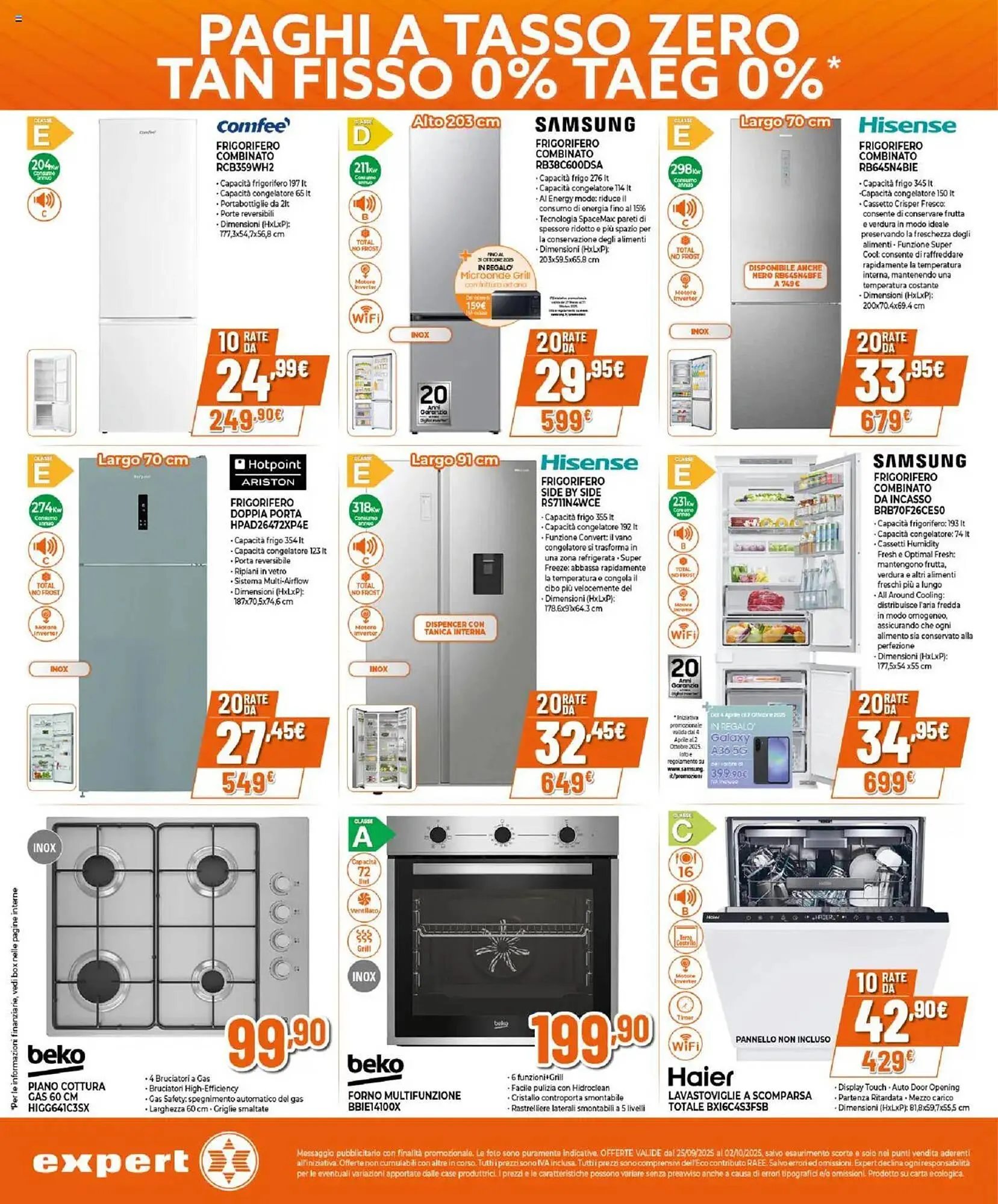 Volantino Expert da 25 settembre a 1 ottobre di 2025 - Pagina del volantino 19