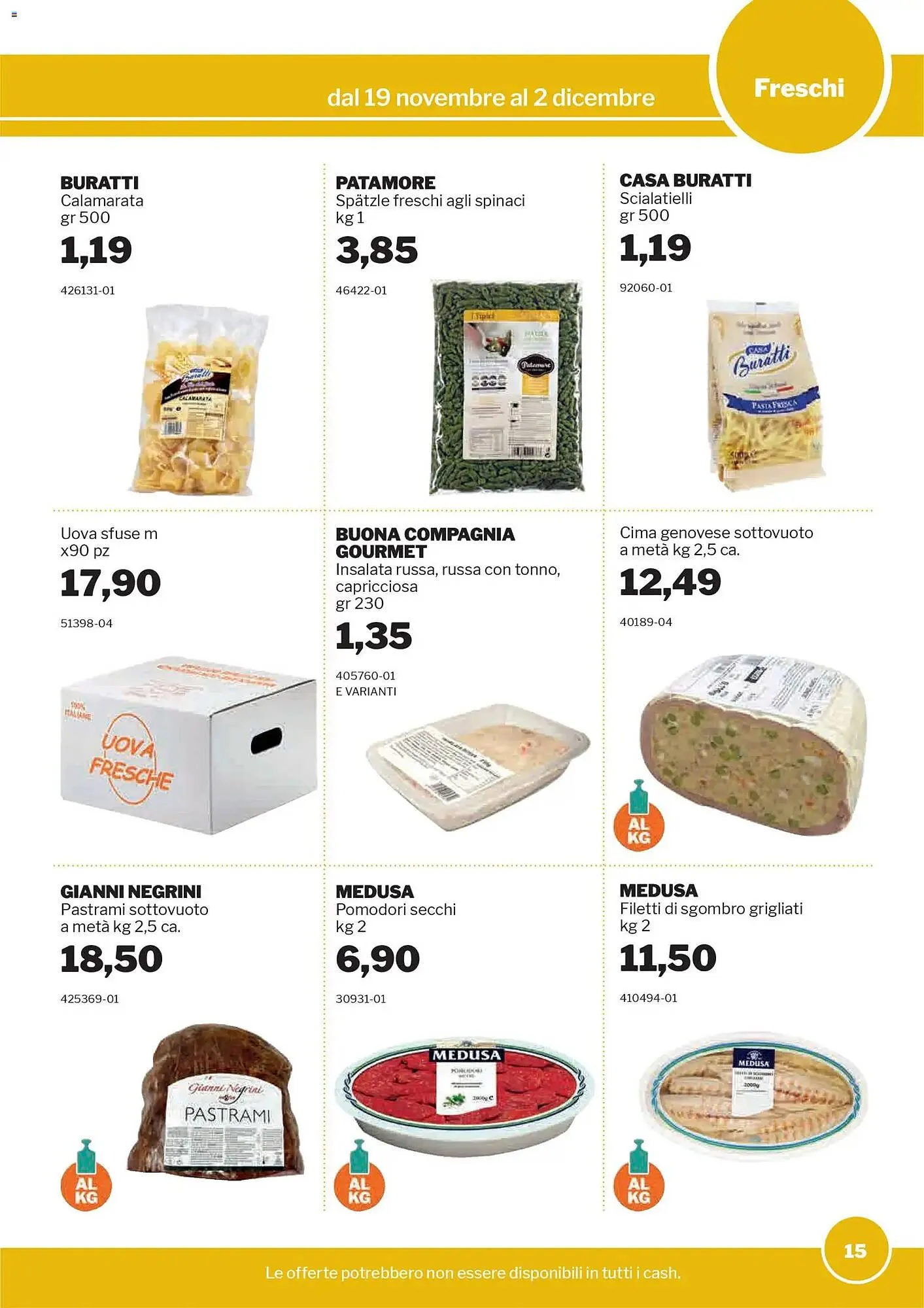 Volantino GrosMarket da 19 novembre a 2 dicembre di 2025 - Pagina del volantino 15