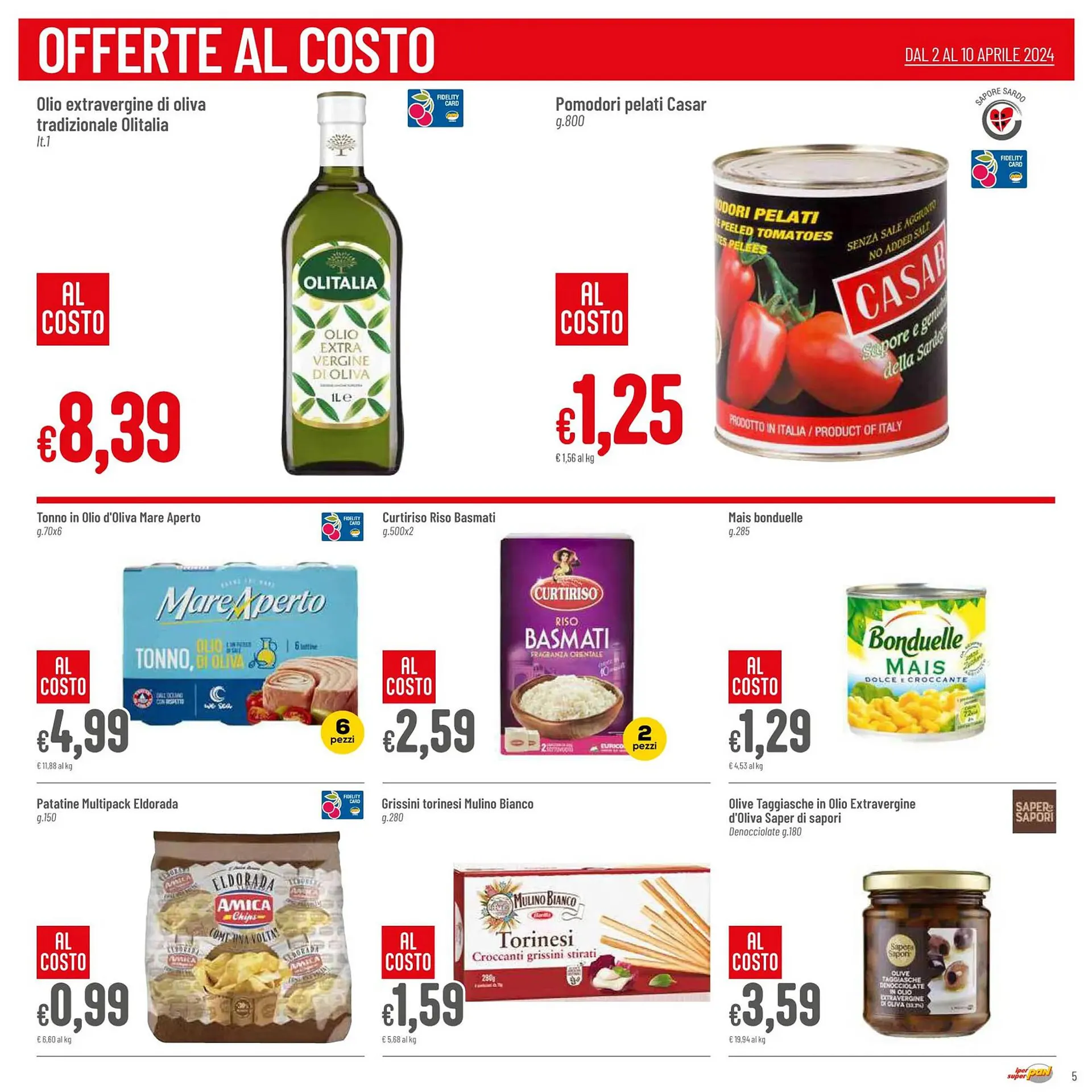 Volantino iper Pan super da 2 aprile a 10 aprile di 2024 - Pagina del volantino 5