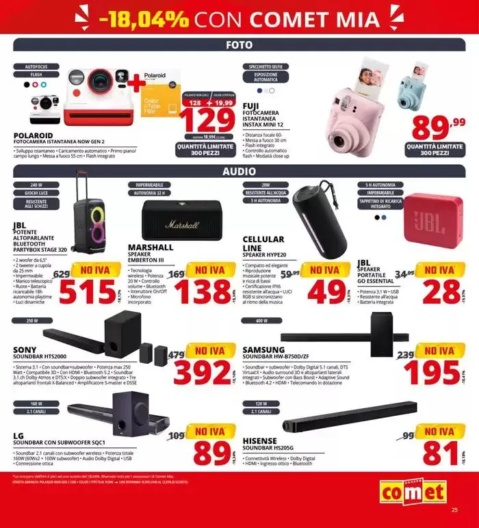 No IVA sul meglio della tecnologia! da 8 maggio a 21 maggio di 2025 - Pagina del volantino 25