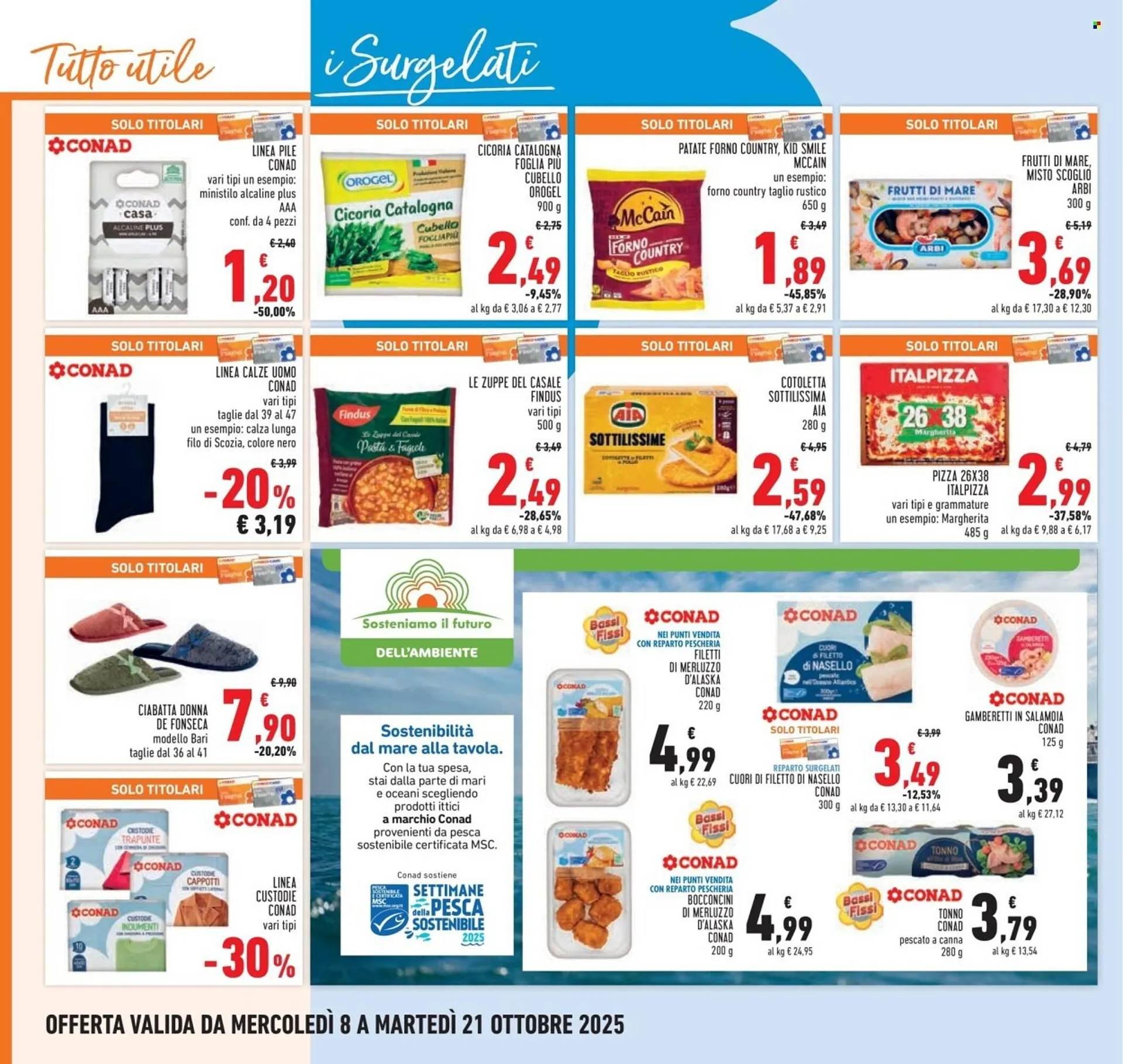 Volantino Conad da 8 ottobre a 21 ottobre di 2025 - Pagina del volantino 22