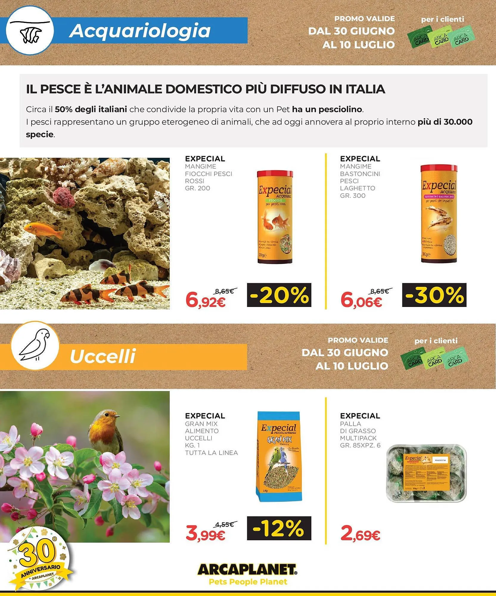 Volantino Arcaplanet da 30 giugno a 20 luglio di 2025 - Pagina del volantino 34