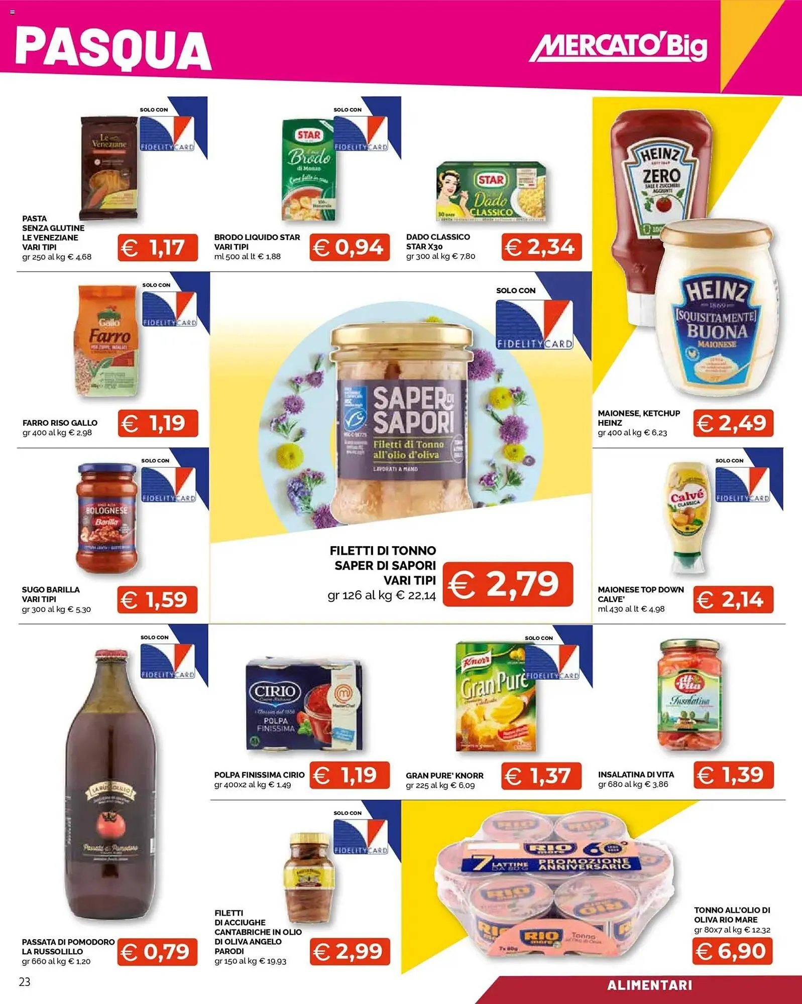 Volantino Mercatò Big da 23 marzo a 6 aprile di 2026 - Pagina del volantino 23