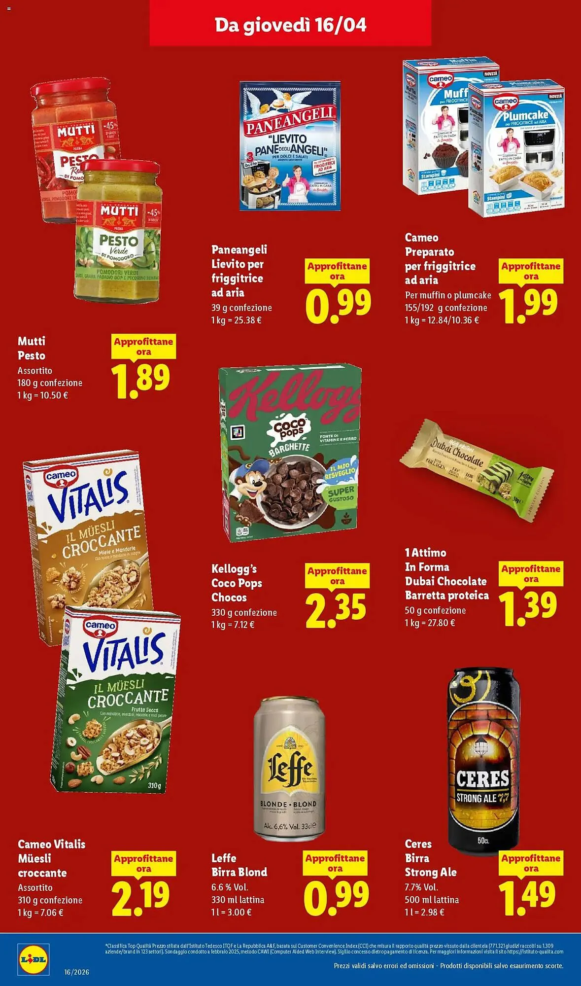 Volantino Lidl da 16 aprile a 22 aprile di 2026 - Pagina del volantino 14