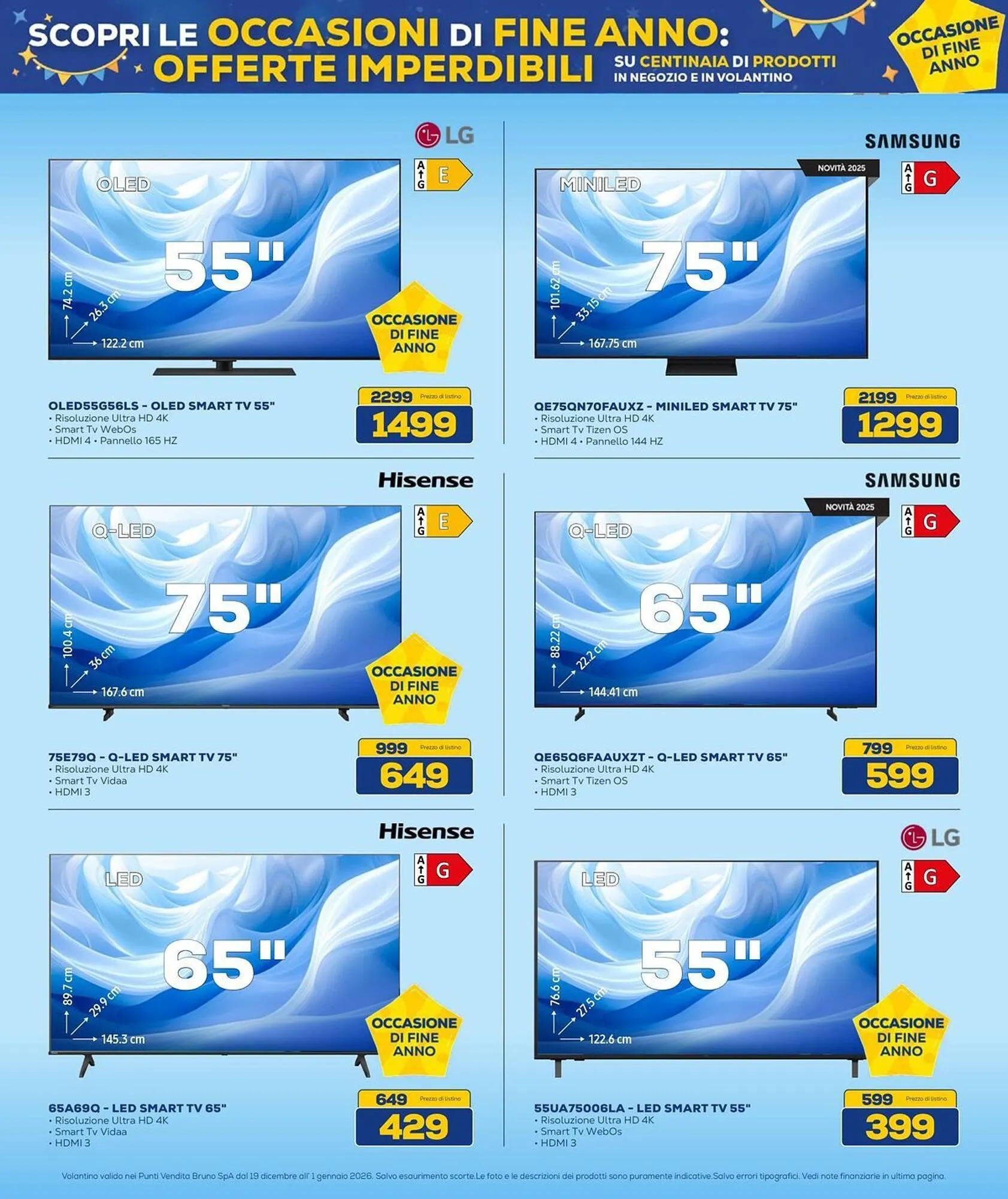 Volantino Euronics da 19 dicembre a 1 gennaio di 2026 - Pagina del volantino 20