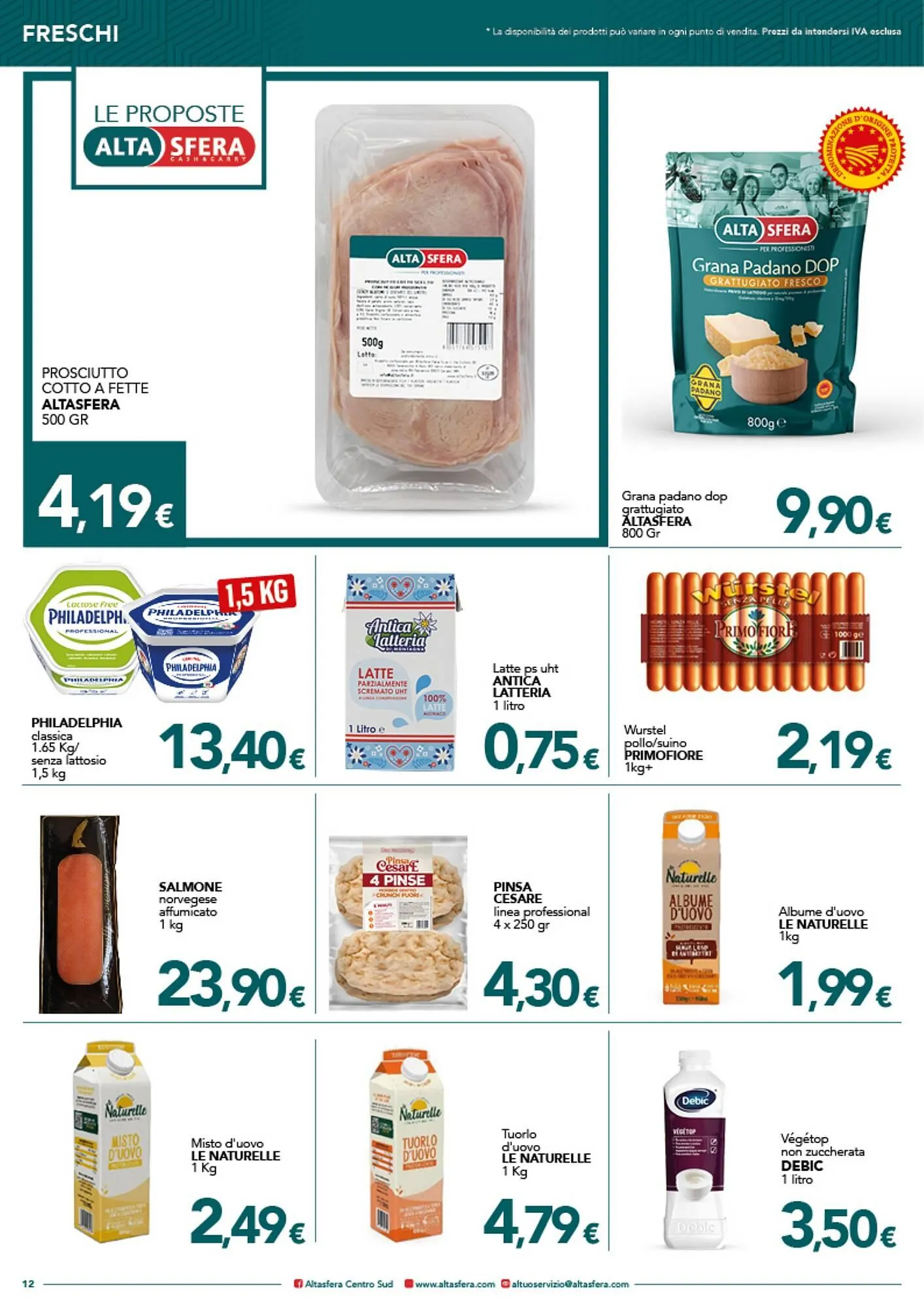 Volantino Altasfera da 14 aprile a 30 aprile di 2025 - Pagina del volantino 12