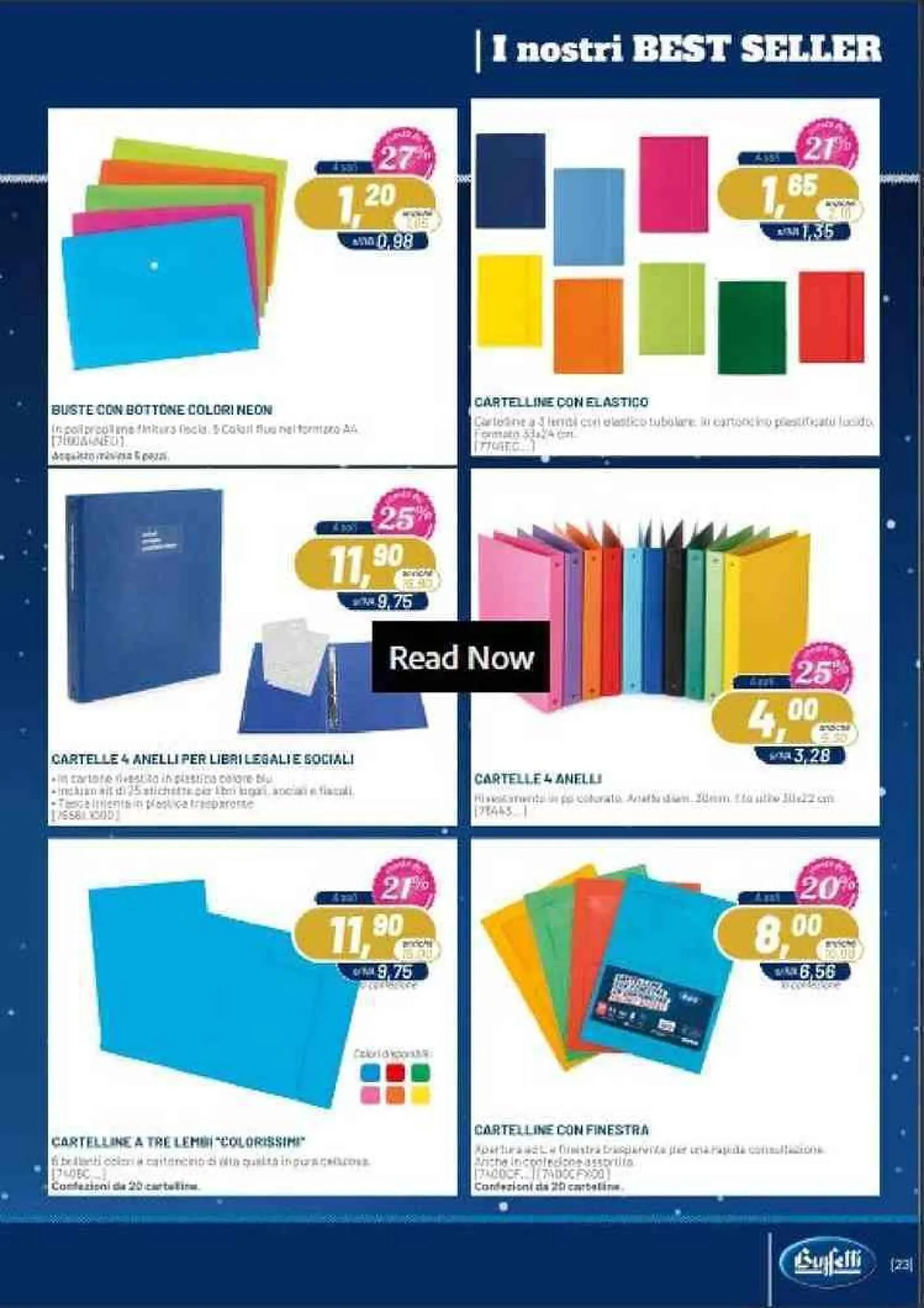 Volantino Buffetti da 7 novembre a 31 dicembre di 2023 - Pagina del volantino 23