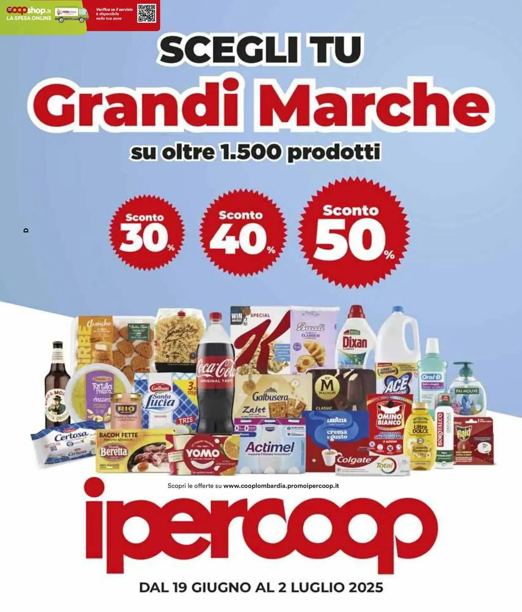 Volantino Ipercoop da 19 giugno a 2 luglio di 2025 - Pagina del volantino 1