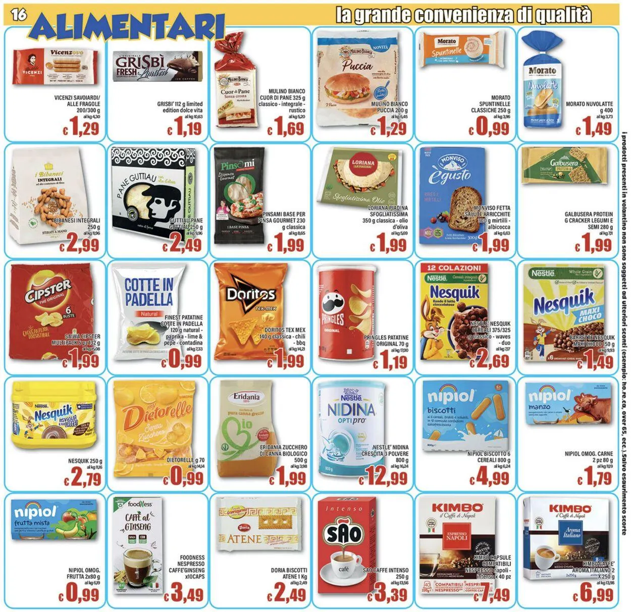Top Supermercati Volantino attuale da 6 novembre a 20 novembre di 2025 - Pagina del volantino 16
