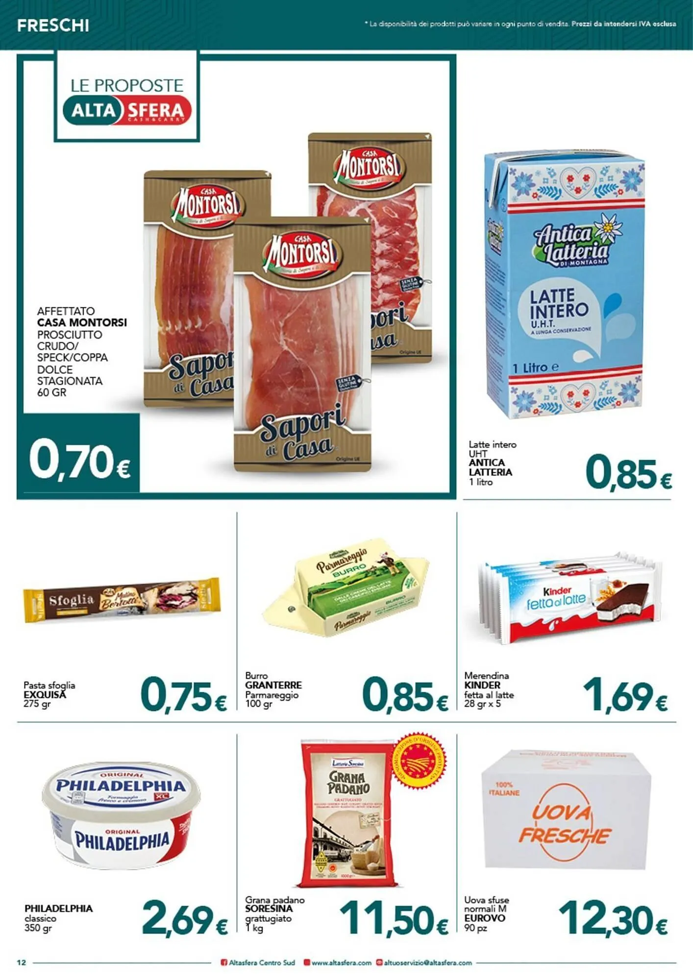 Volantino Altasfera da 30 luglio a 14 agosto di 2025 - Pagina del volantino 12