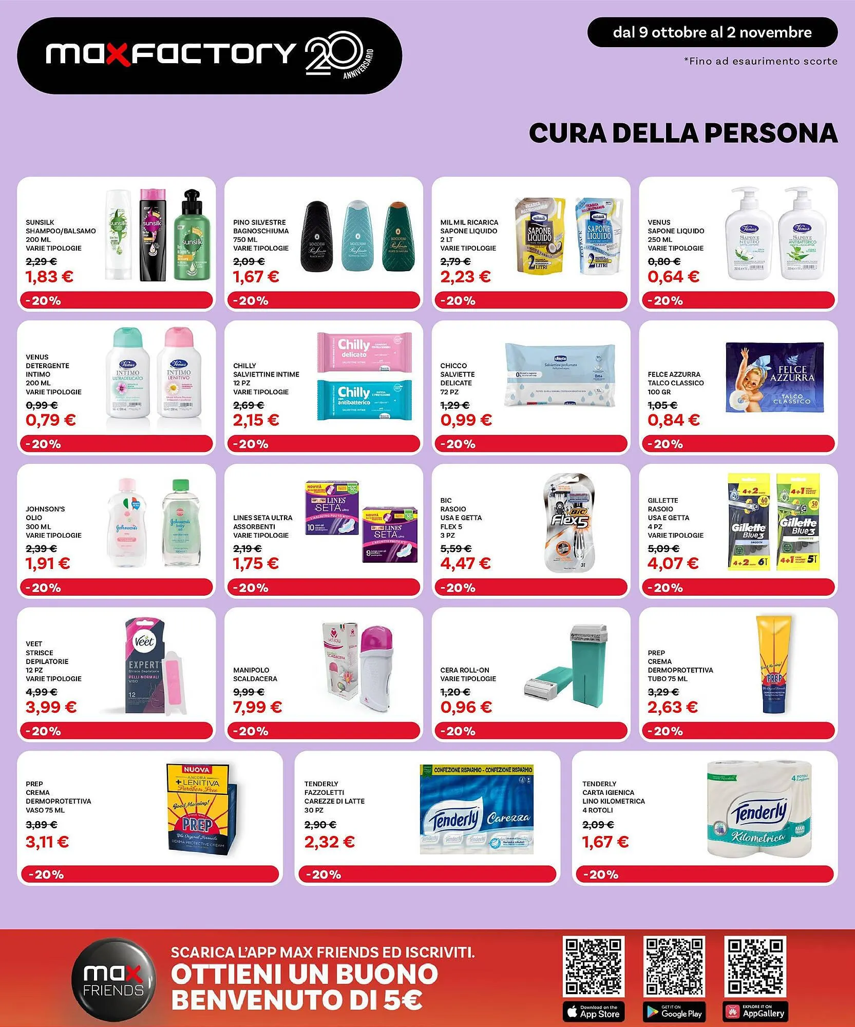 Volantino Max Factory da 8 ottobre a 2 novembre di 2025 - Pagina del volantino 28