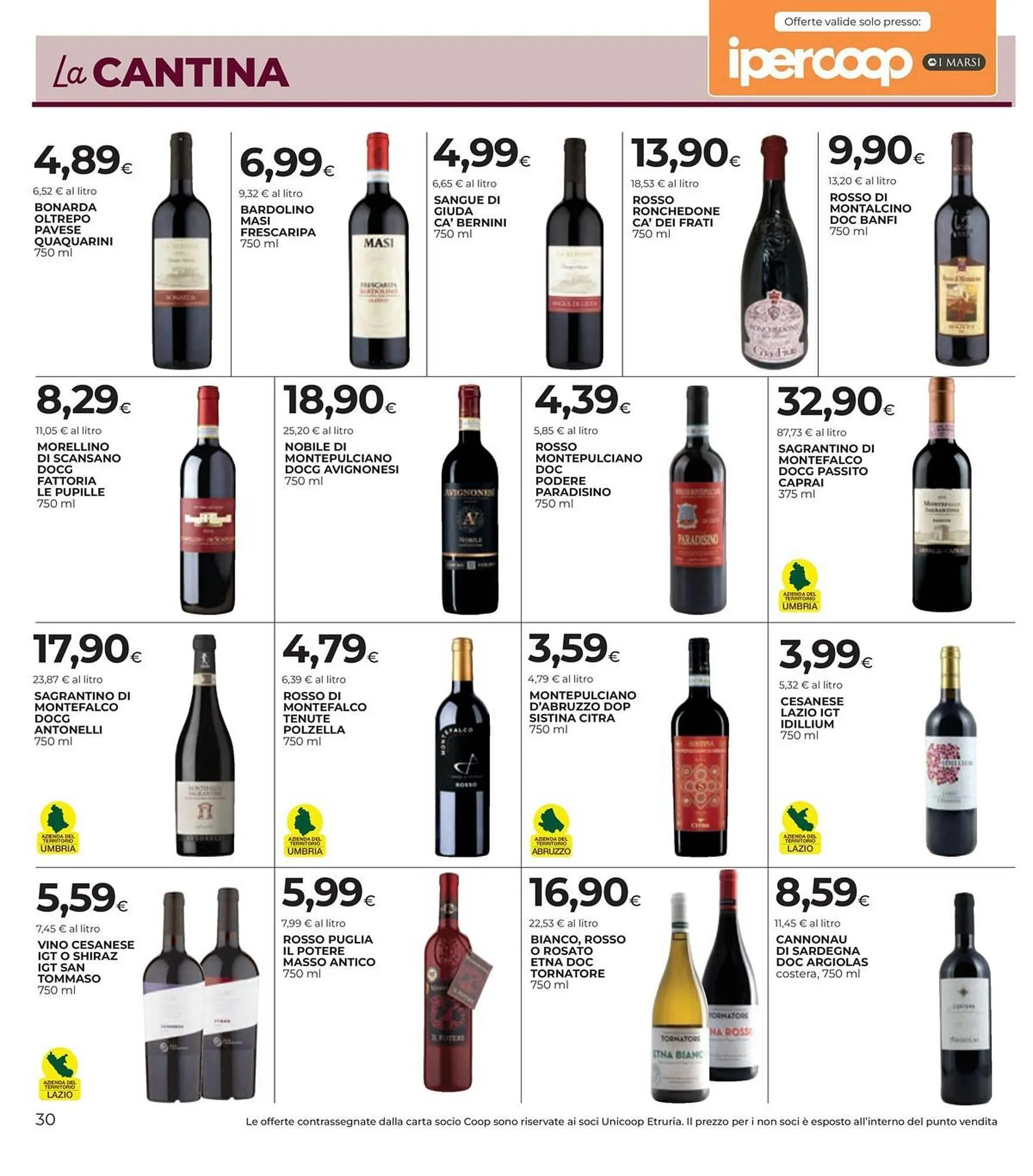 Volantino Ipercoop da 4 dicembre a 14 dicembre di 2025 - Pagina del volantino 30