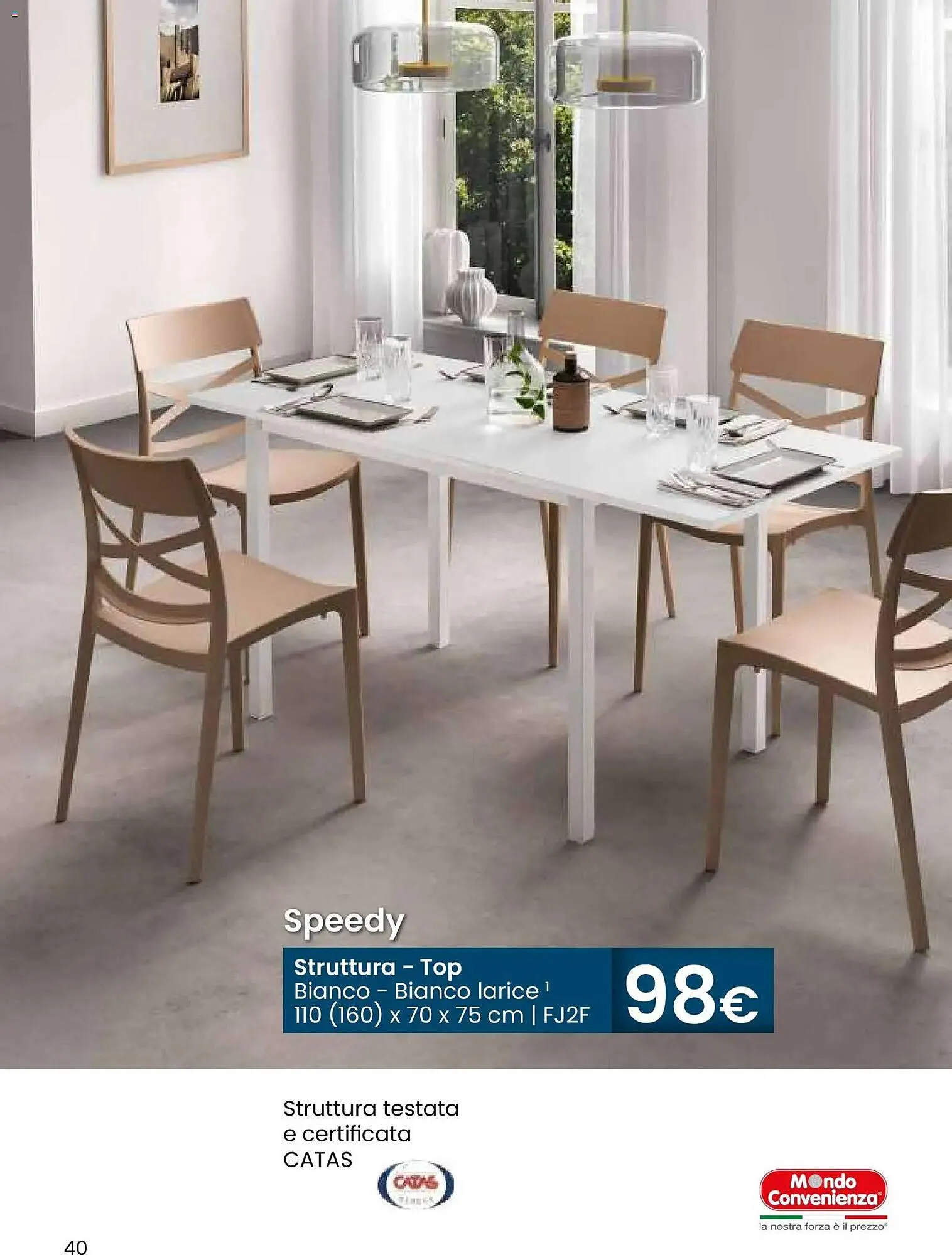 Volantino Mondo Convenienza da 28 ottobre a 31 dicembre di 2025 - Pagina del volantino 40